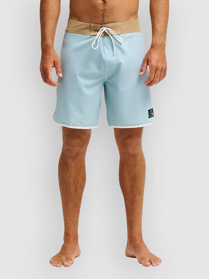Quiksilver Original Scallop 18 Boardshorts blauw