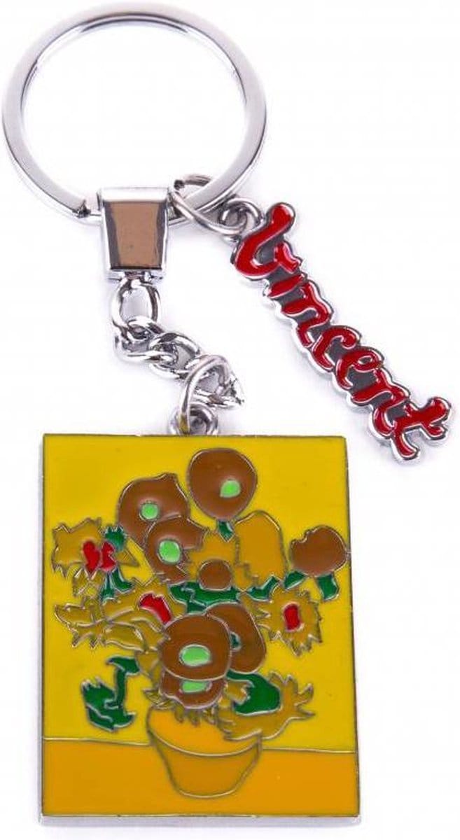 Sleutelhanger Zonnebloemen - Vincent Van Gogh - Souvenir