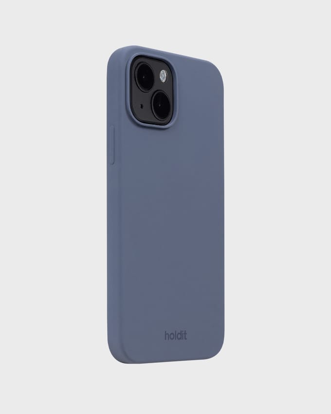 Holdit Silicone Case geschikt voor Apple iPhone 14 / 13 - Pacific Blue