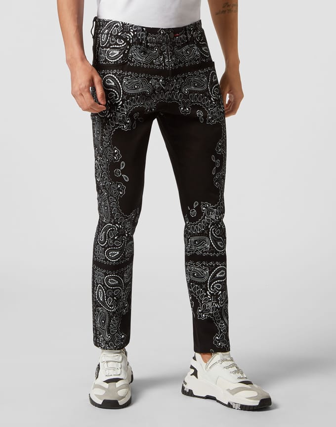 Jeans Skinny Fit Paisley