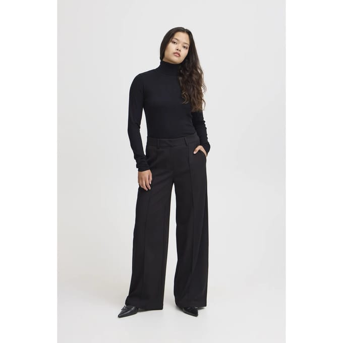Ichi IHMAFA RN Dames Trui - Black