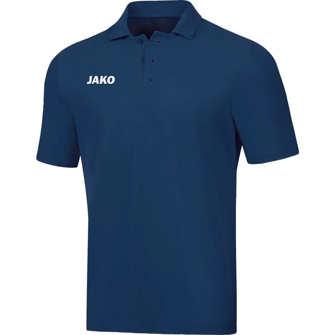 Jako Base Polo Kinderen - Antraciet / Marine | Maat: 152