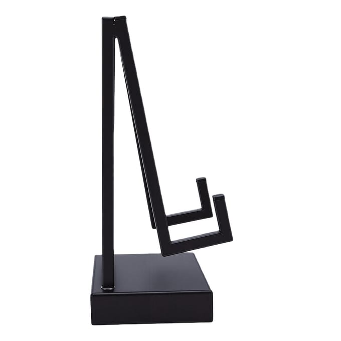 Support de Table en Métal Noir Chevalet de Table Moderne Support pour Livre Cadre Photo Œuvre d'Art pour Affichage white