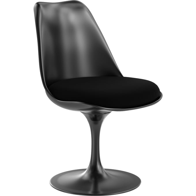 Knoll International Saarinen Tulip Stoel - Hallingdal 65 (190) - black - zwart