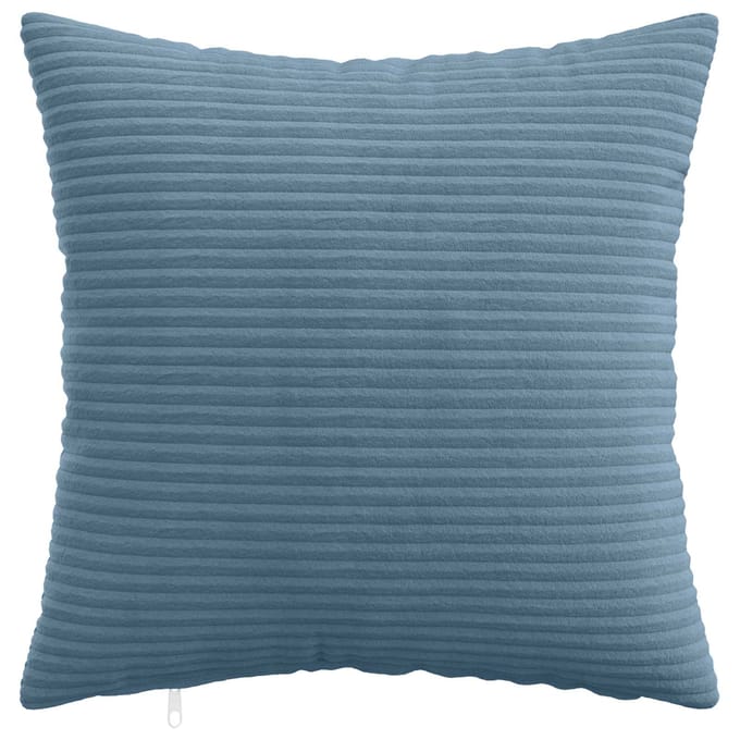vidaXL - Kussensloop - 2 - pcs - HEERLEN - Blauw - 30 - x - 30 - cm - corduroy
