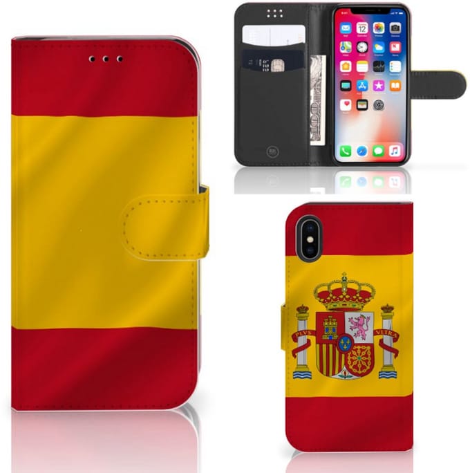 Apple iPhone X | Xs Bookstyle Case Spanje