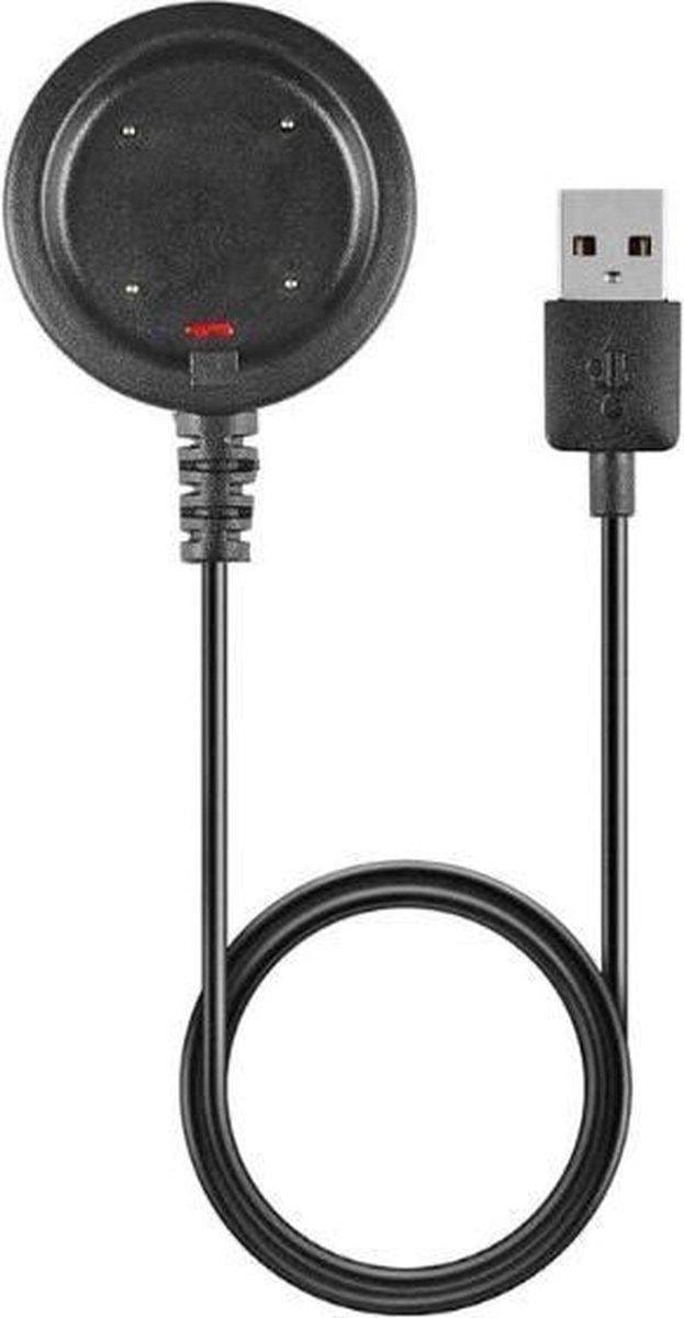 DrPhone DUO Pack Oplader - USB Charger Kabel - Geschikt voor o.a POLAR Vantage V/M / V2 - Oplaadkabel – MAX 2A- Zwart