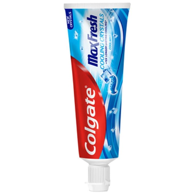 Colgate Max Fresh Koelende Kristallen Cool Mint Tandpasta 75ml