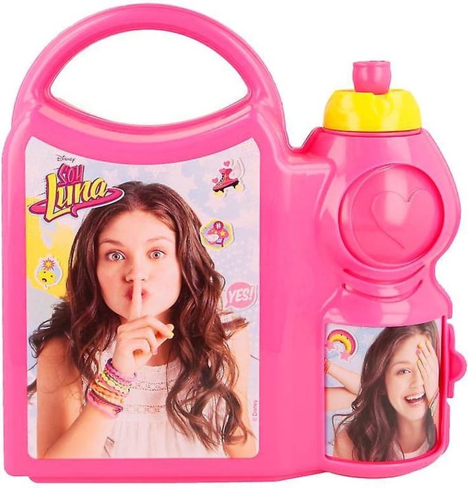 Disney Soy Luna - 2 in 1 lunchdoos en drinkfles met handvat - schoolset