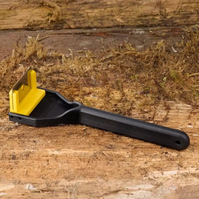Mars Coat-King Trimmes voor efficiënt trimmen en ontwollen – roestvrij staal – ergonomisch PVC-handvat – 18 cm