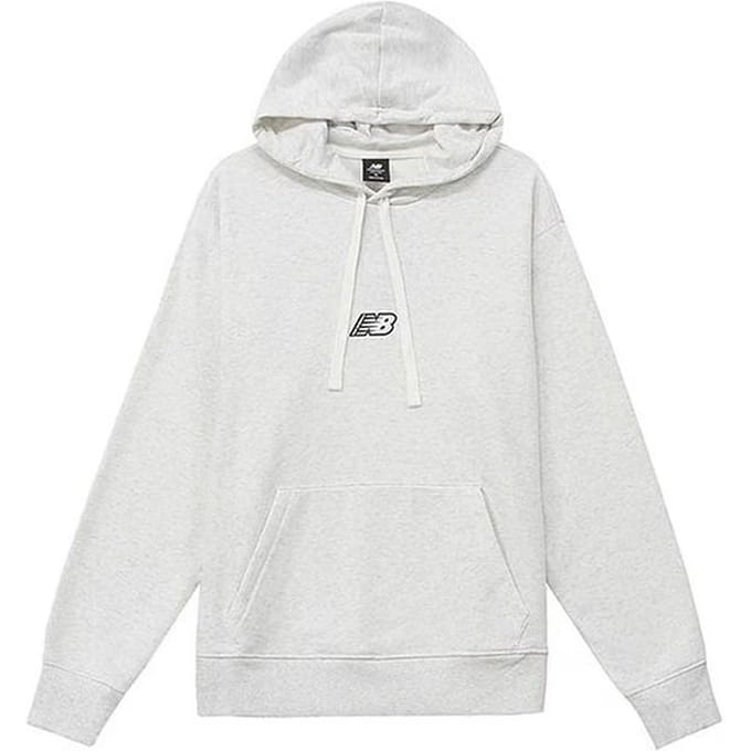 New Balance NB Essentials Heren Heather Grey Hoodie