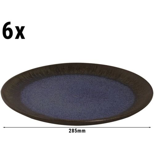 GGM Gastro (6 Stück) TAMA - Teller - flach - Ø 285mm - Blau