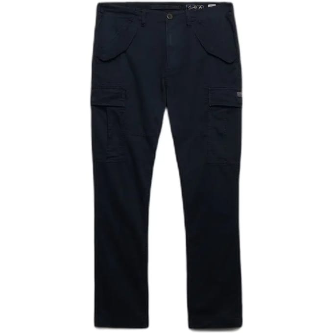 Superdry Slim Taper Cargobroek Blauw 33 / 32 Man