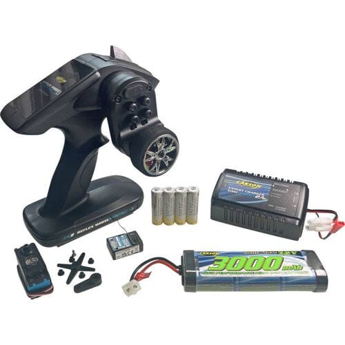 Carson Modellsport RC-Reflex Pro 3 RC handzender startset 2,4 GHz Aantal kanalen: 2