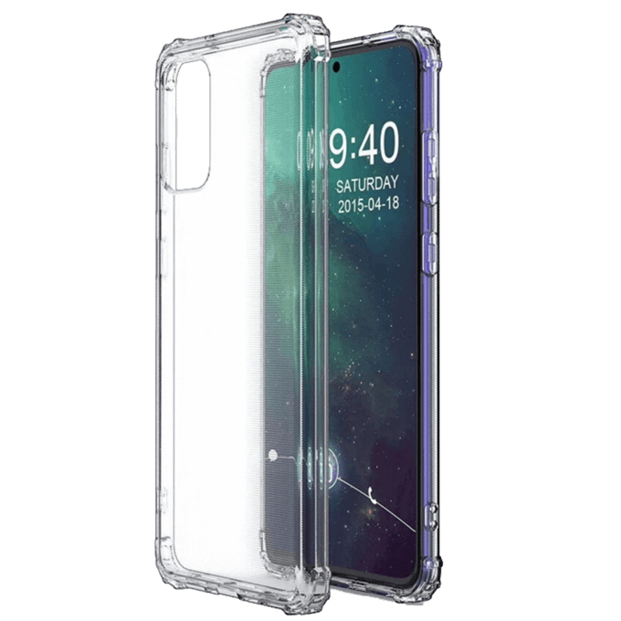 CaseBody Samsung Galaxy A42 ShockProof Hoesje Transparant