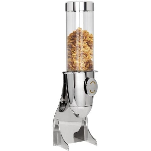 GGM Gastro Cerealienspender -Ø 115mm - Chrom - Drehausgabe