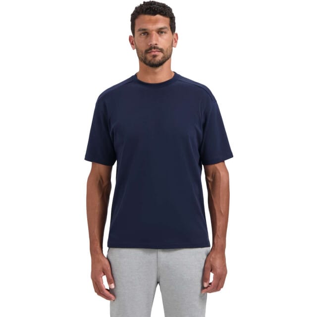 No Excess T-shirt Crewneck Solid Heavy Interlock Night Größe: S | Basic T-Shirts Outlet | Herren | Schwarz