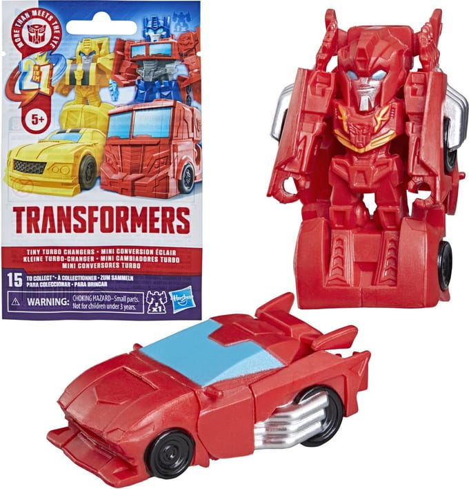 Hasbro Transformers Mini Actiefiguren Tiny Turbo Changers speelgoed.
