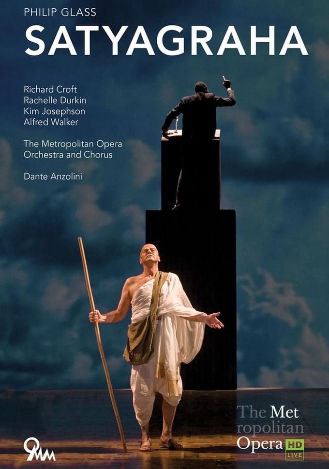 Metropolitan Opera Orchestra and Chorus, Dante Anzolini - Glass: Satyagraha (DVD)