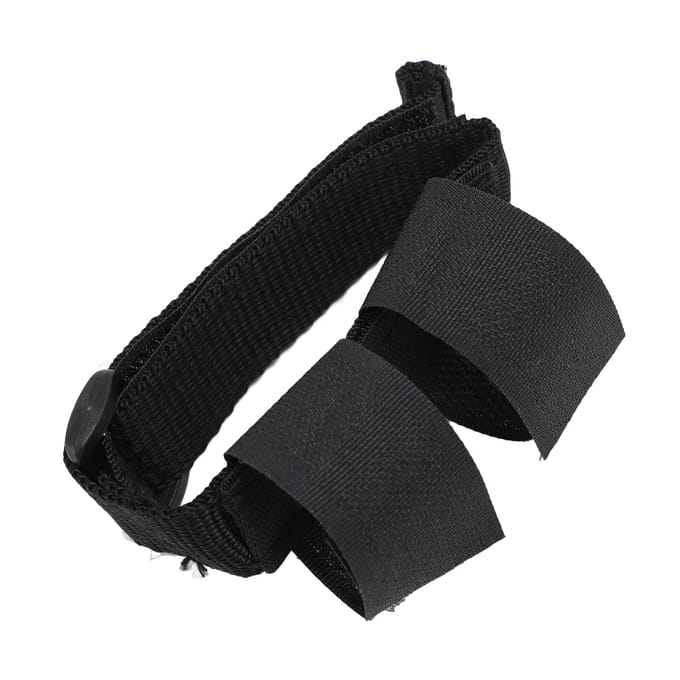 Gereedschap Verstelbare Houder Riem Antislip Polyester Lepel Vork Bestek Houder Riem Voor Assistentie black
