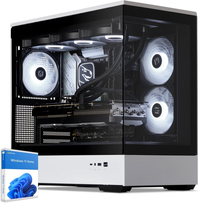 Sedatech Advanced Gaming PC Waterkoeling Vision XL • Intel i5-14400F 10x 2.5GHz • Geforce RTX5060 • 32Gb RAM • 2Tb SSD M.2 • WiFi • Bluetooth, USB C • Windows 11 • Desktop computer
