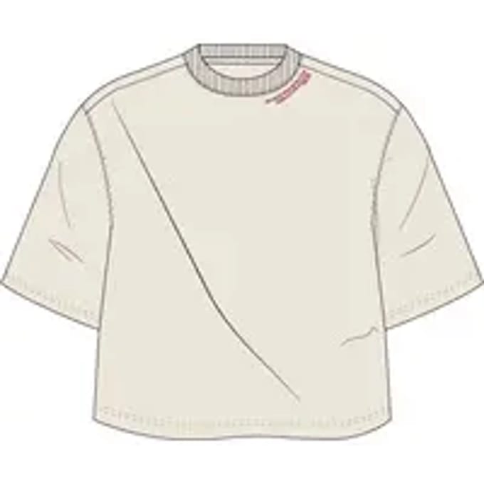 Oversize cropped t-shirt voor dames Björn Borg Jessie Jazz