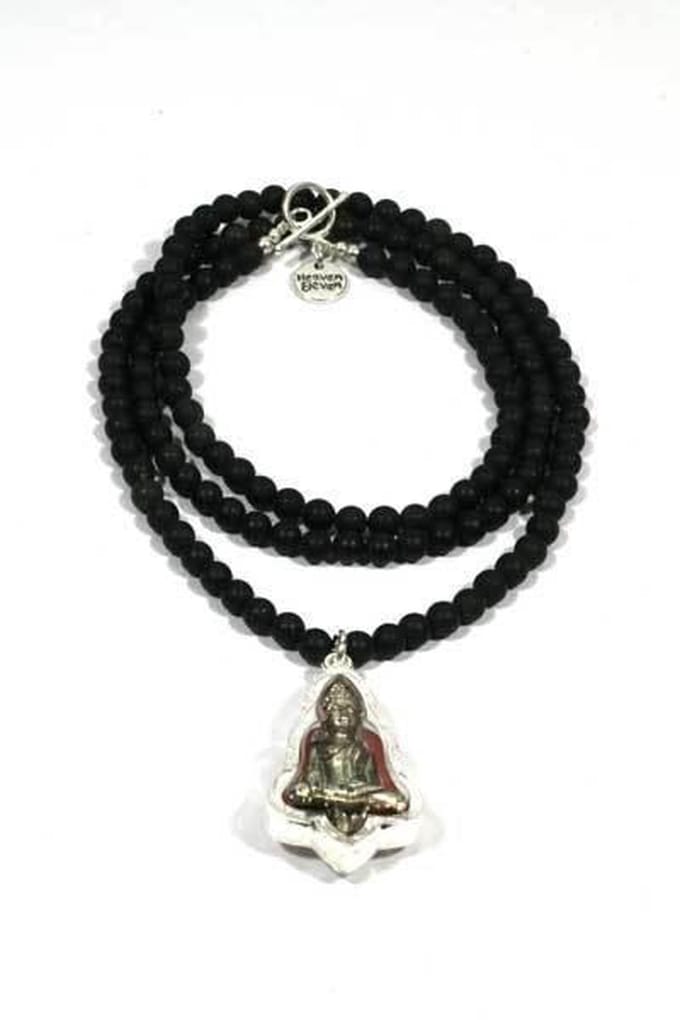 Heaven Eleven - Onyx met buddha in glas