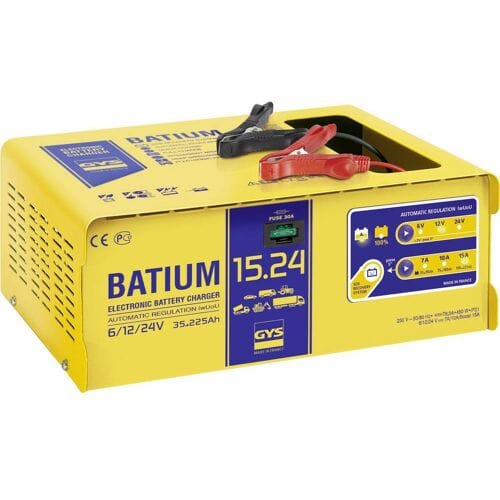 GYS BATIUM 15.24 Druppellader 6 V, 12 V, 24 V 22 A