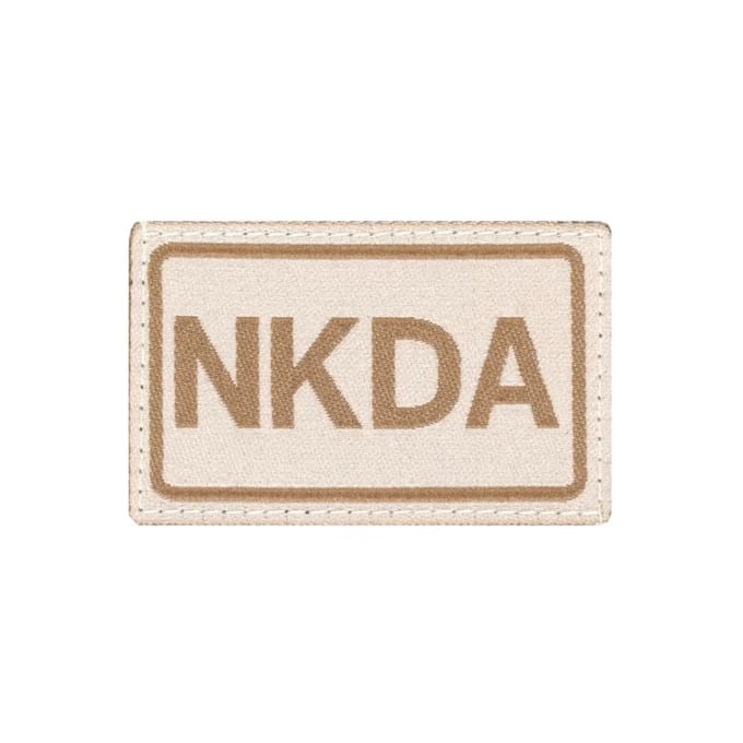 Textiel patch Clawgear NKDA