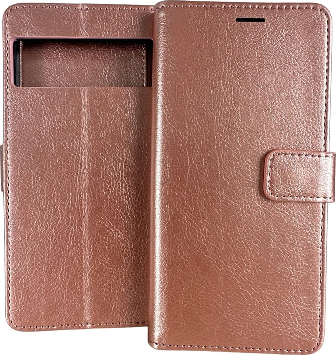 Portemonnee Book Case Hoesje Geschikt voor: Google Pixel 6 pro - Rosegoud
