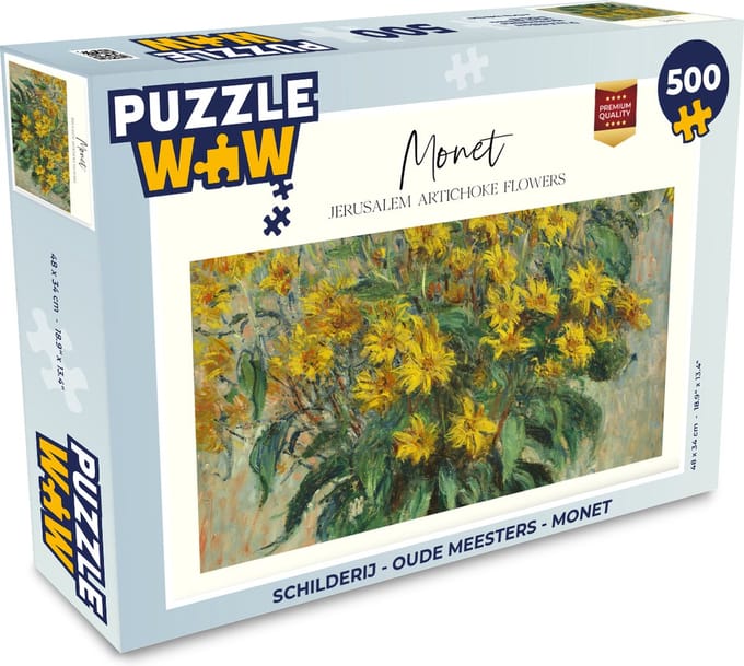 Puzzel Schilderij - Oude meesters - Monet - Legpuzzel - Puzzel 500 stukjes