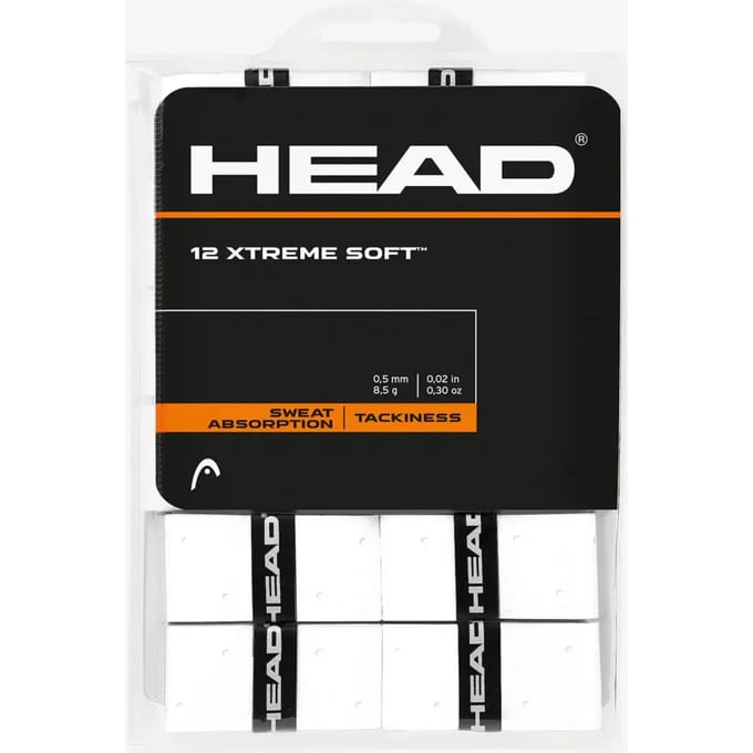 Tennis overgrips Head Xtremesoft™ (x12)