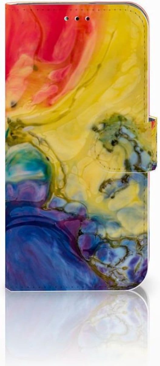 Hoesje Samsung Galaxy A40 Watercolor Dark