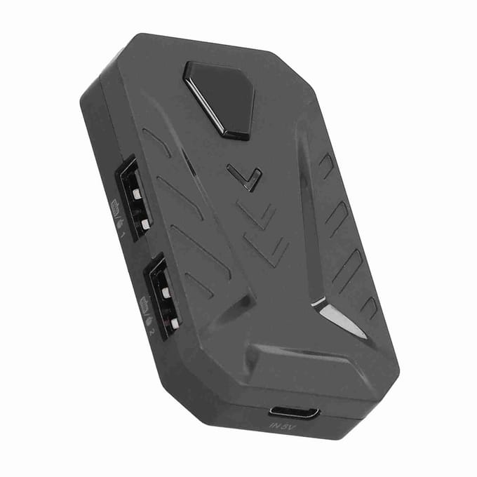 Gaming Toetsenbord Muis Converter Adapter Mobiele Game Accessoire voor Android HarmonyOS Xiaomi black
