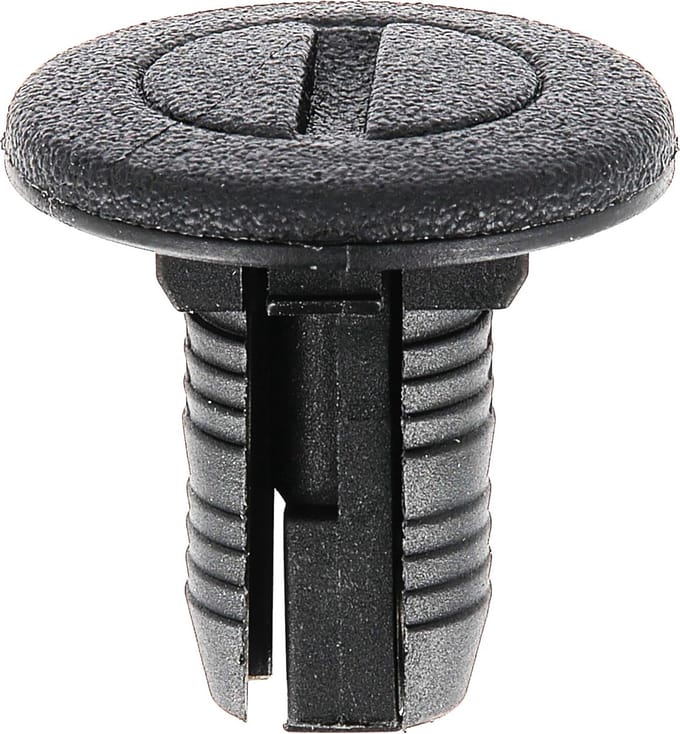 Zwarte nietjes voor bekleding 8 mm (8 stuks)