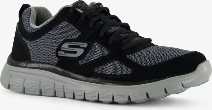 Skechers Burns-Agoura heren sneakers grijs