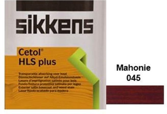 Sikkens Cetol Hls Plus - 045 - Mahonie - 1 l - 14-18 m²/l