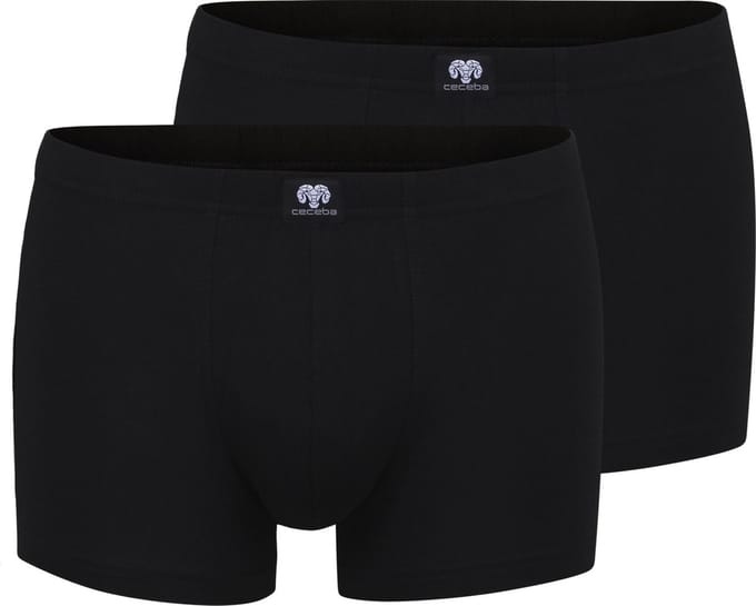 CECEBA Daytona 2-pack Heren Boxer - Zwart