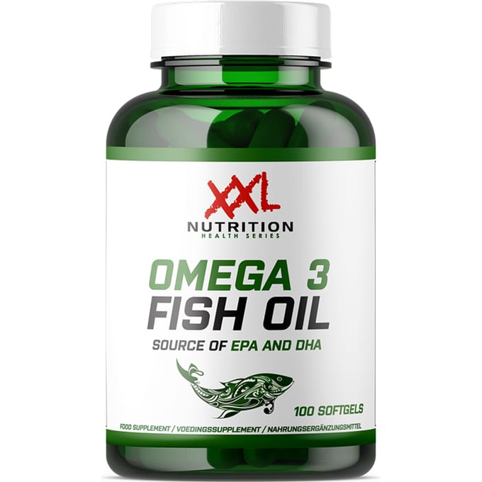 XXL Nutrition Omega 3 Visolie - 1000 mg - 100 softgels