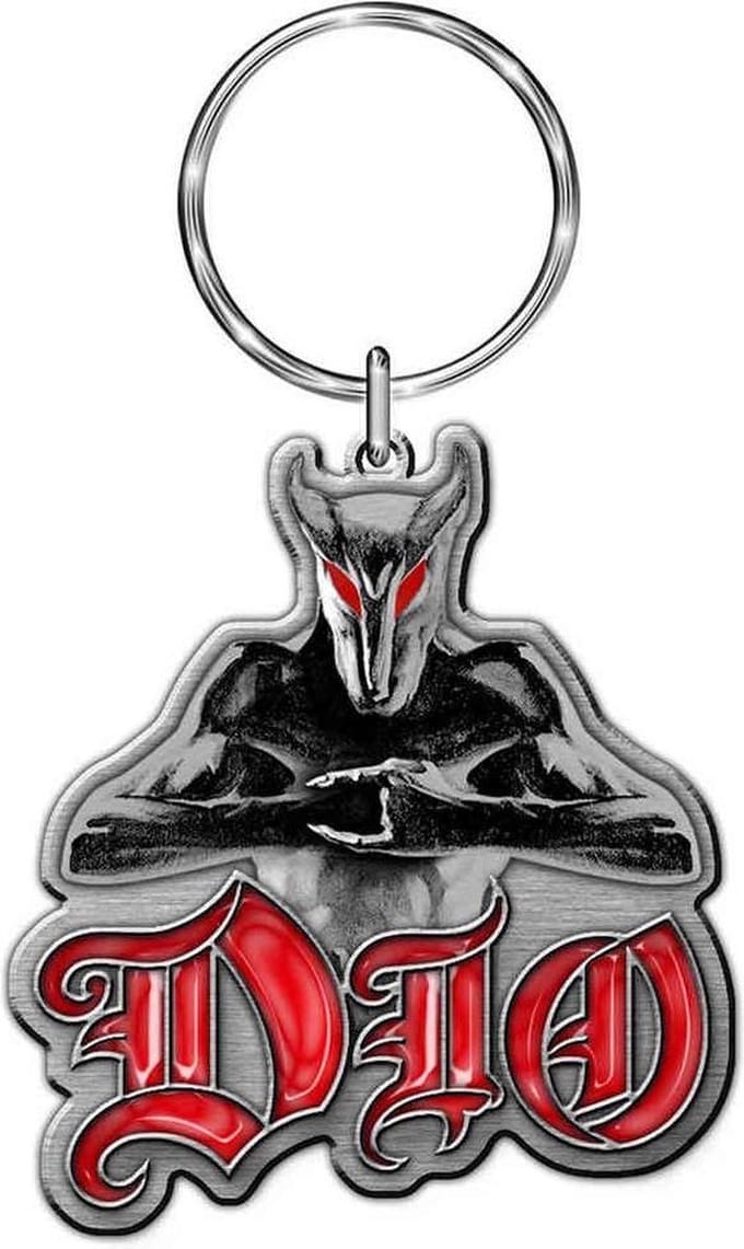 Dio Sleutelhanger Logo Zilverkleurig