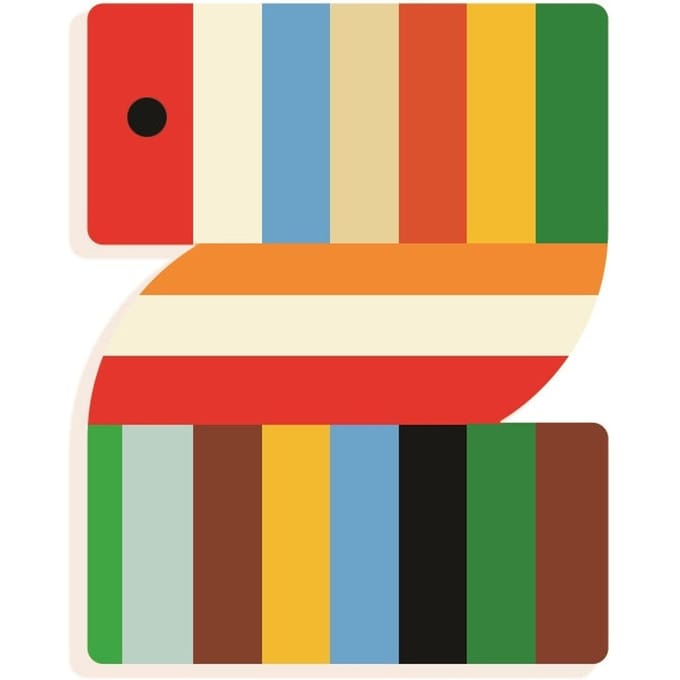 DJECO houten letter designed animal Z
