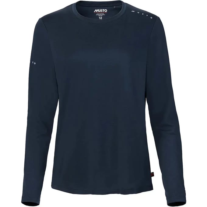 Dames-T-shirt met lange mouwen Musto Evolution Sunblock