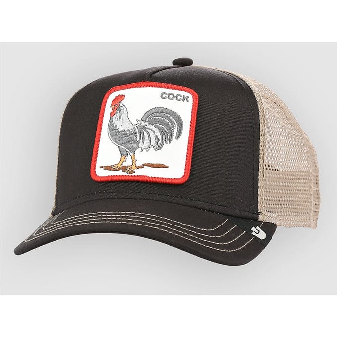 Goorin Bros Rooster Trucker Cap zwart