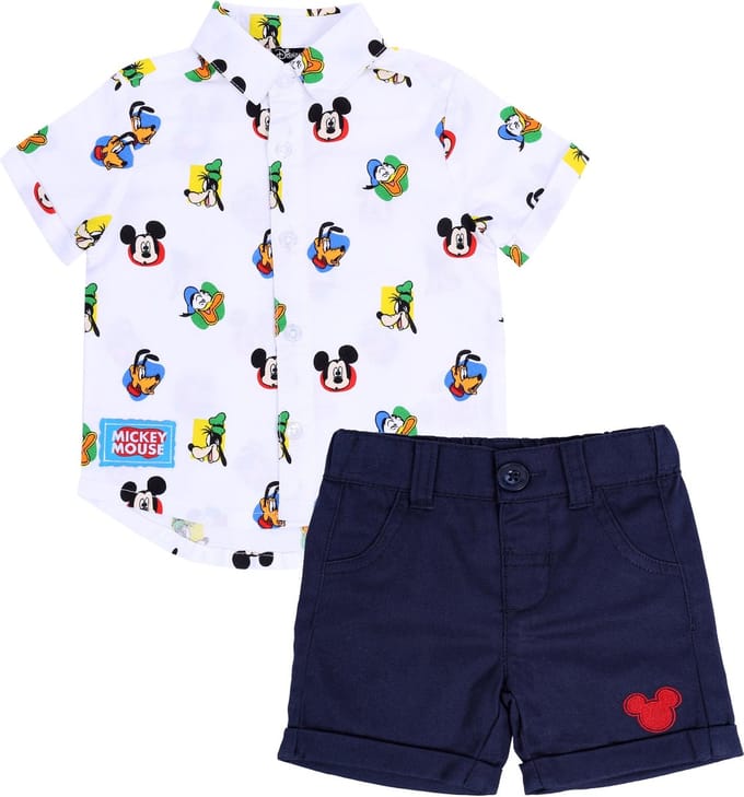 Shirt + korte broek Mickey Mouse DISNEY