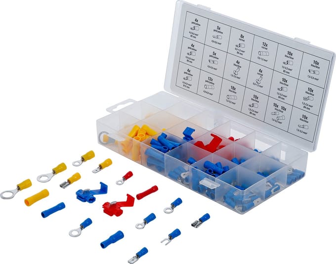 BGS Assortiment kabelschoenen, 160 stuks