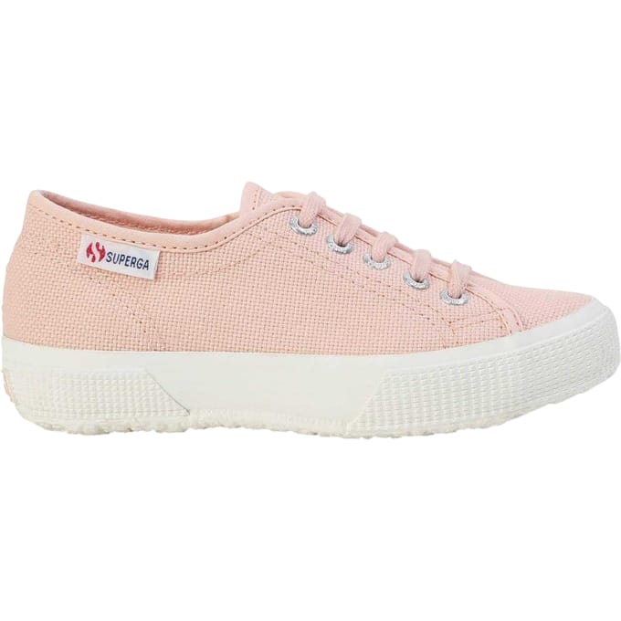 Superga Kinderen/Kinderen 2725 Canvas Trainers (Roze Blos)