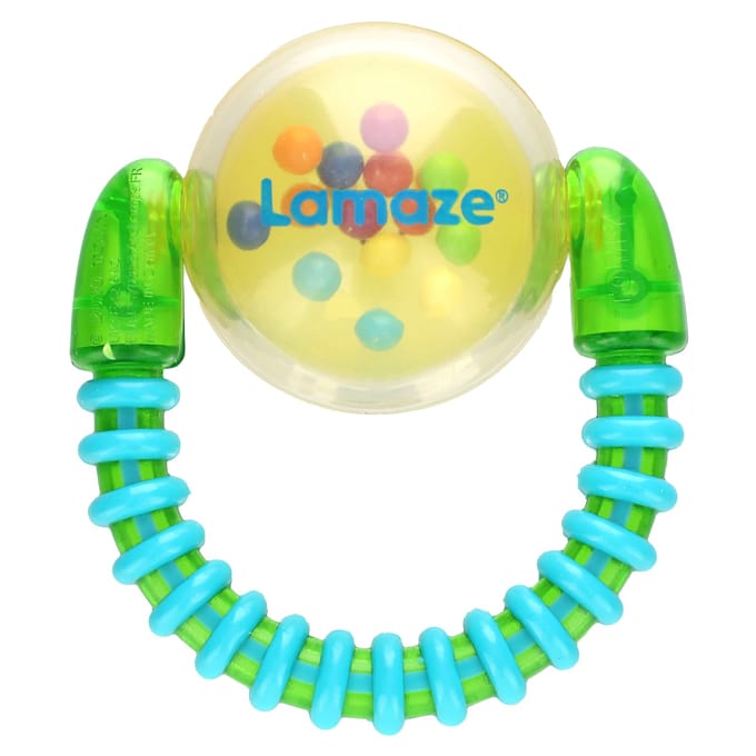 Lamaze, Tourne et Souris, Hochet, 0 mois+, 1 pièce yellow