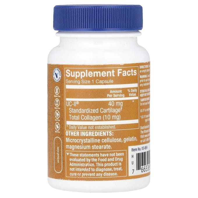Uc-Ii® Collagène, 40Mg, 30 Capsules