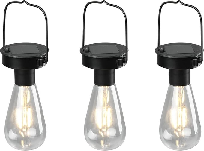 Set van 3 LED Buitenlampen voor Tuin en Terras - Campus Verlichting