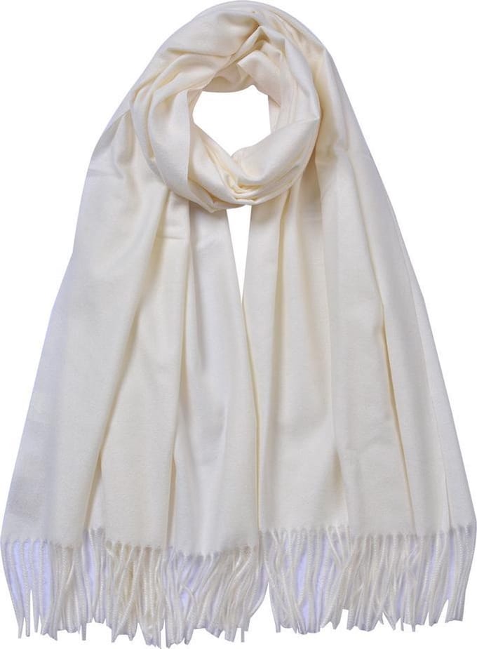 Juleeze - Sjaal - Dames - Off White - 68x175 cm - Shawl